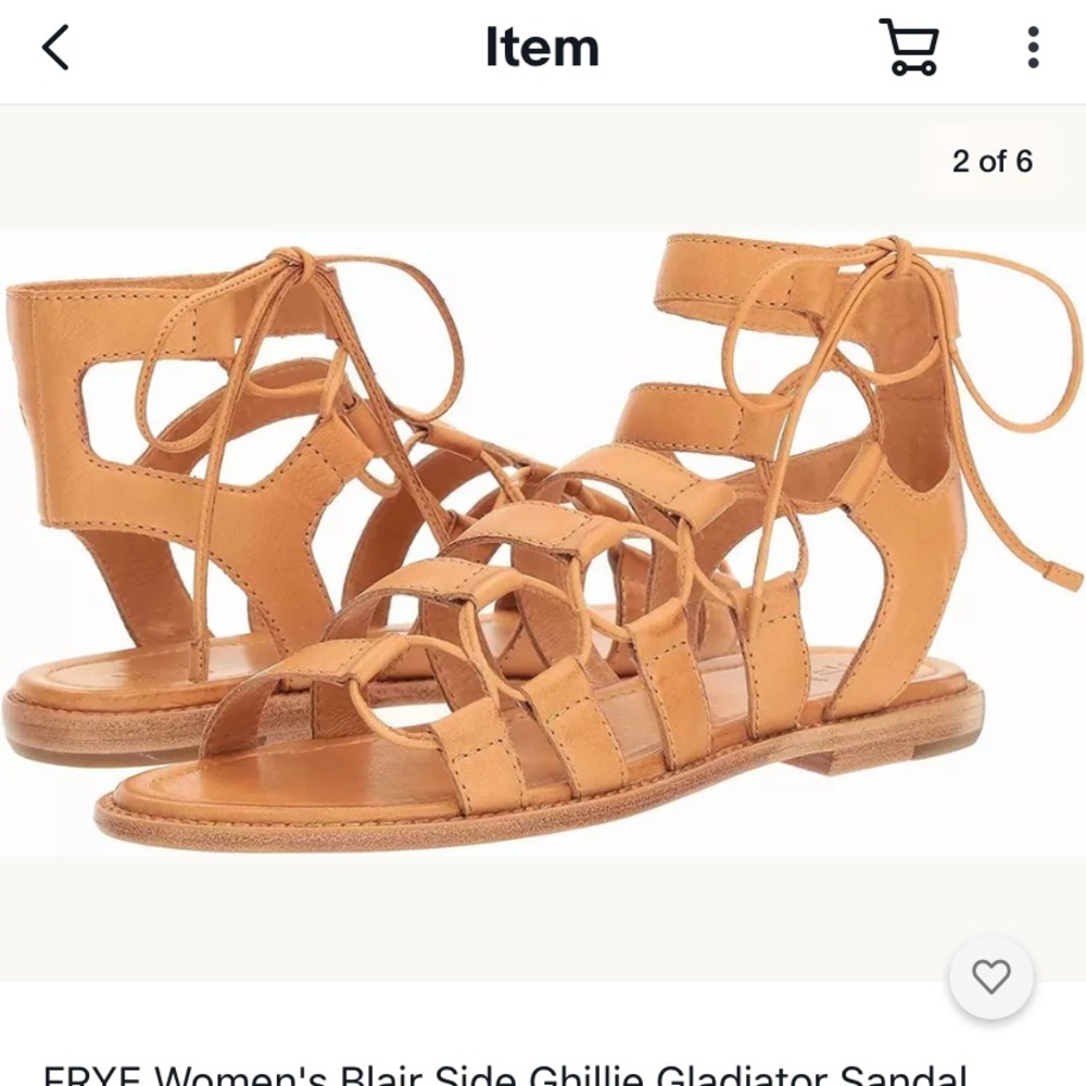 FRYE Ghillie Gladiator Sandal